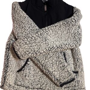 Wonder Nation Black and Gray Kids Sweater